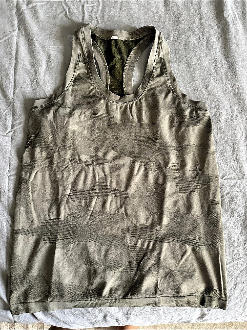 Athleta Sculpt Tank green
